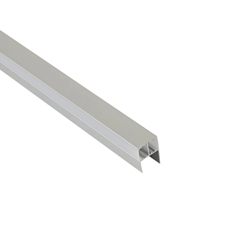 up and Down Light Mounting 18mm Plywood C Shape LED Aluminum Profile Extrusion for Kitchen Cabinet Lighting