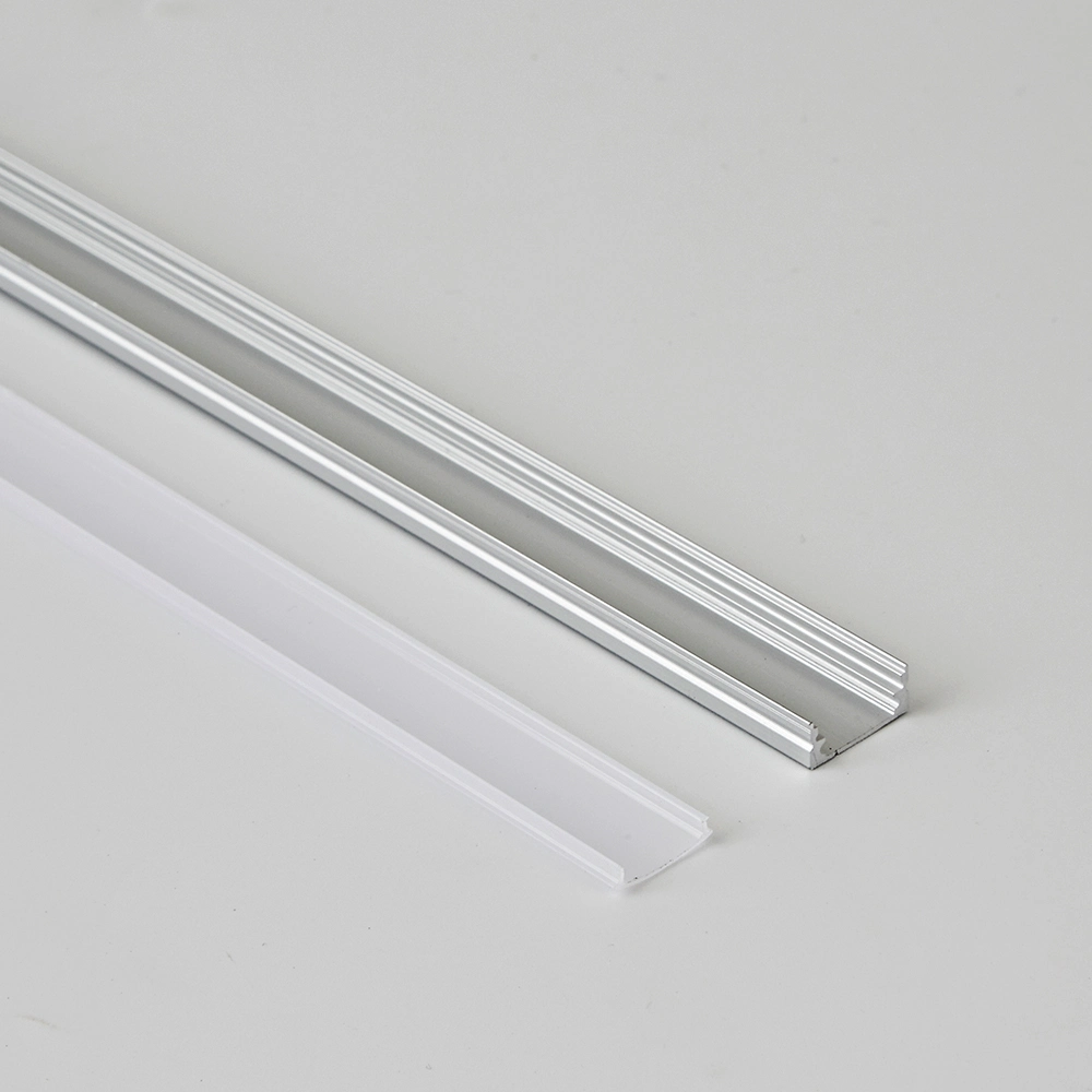 6063aluminum Alloy LED Strip Light Channel for Wall Polished Aluminum Extrusion Profile