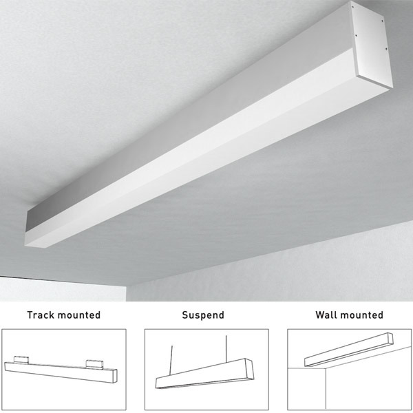 Alu3583 Surface up/Down Wall LED Profile