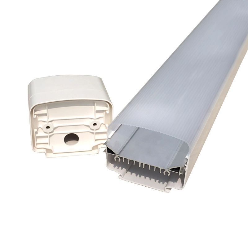 P66 1200mm 4FT LED Linear Tri-Proof Housing Waterproof Light Fixture
