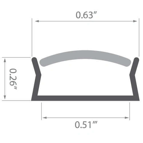 High Quality LED Profiles, LED Light Strips, for Wardrobes