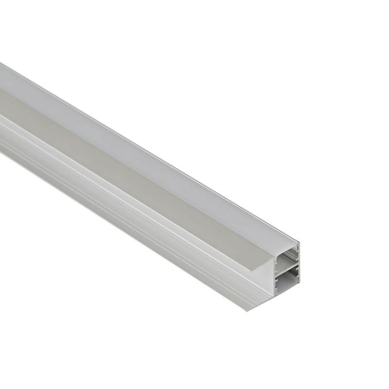 up and Down Light Mounting 18mm Plywood C Shape LED Aluminum Profile Extrusion for Kitchen Cabinet Lighting