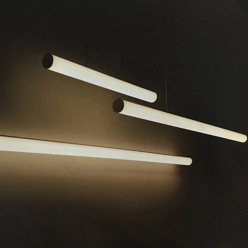 80mm Circle Round LED Strip Profile Suspended LED Aluminum Profile