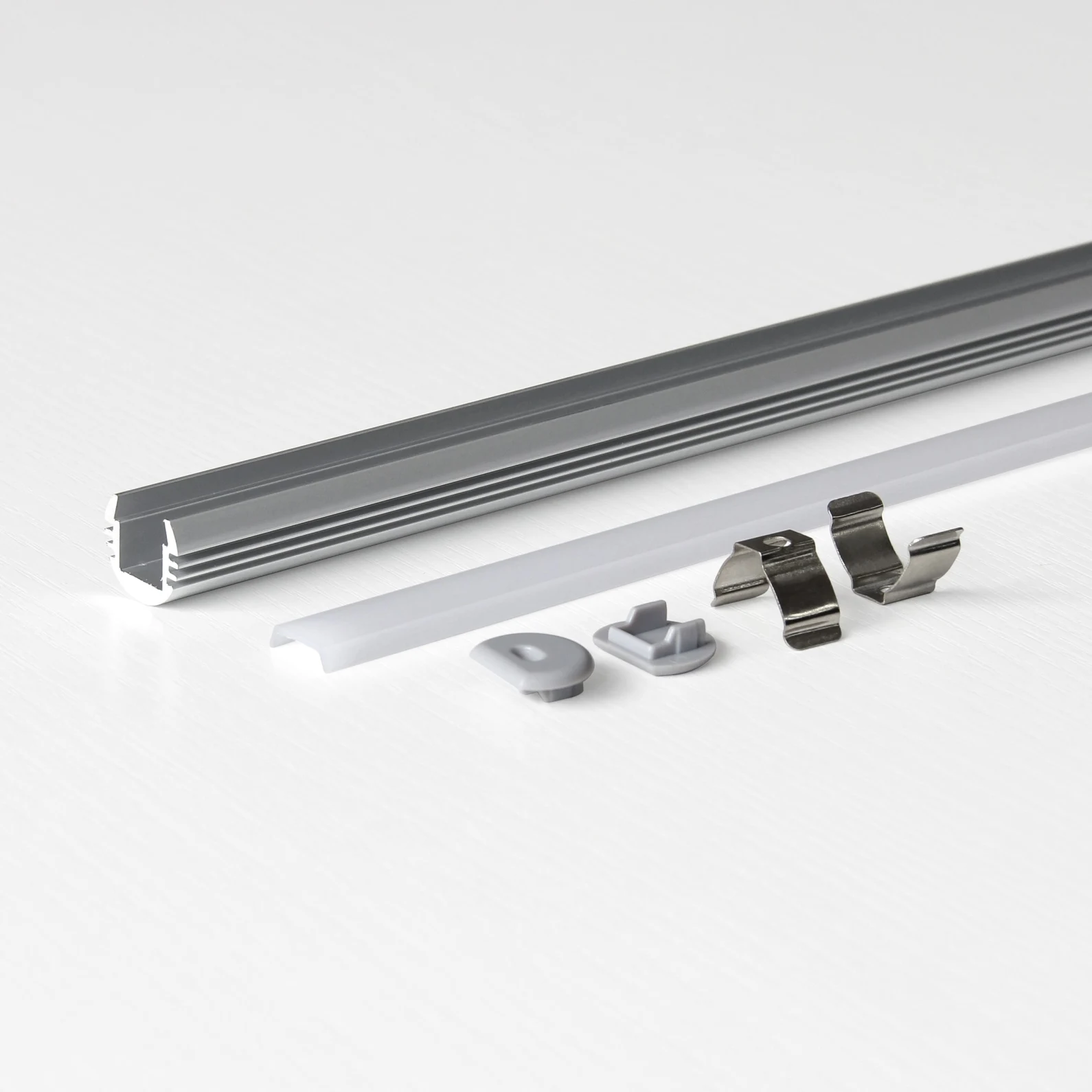Diameter 15mm Light Pendant Aluminium Extrusion Aluminum LED Profile Round LED Profile for LED Tube